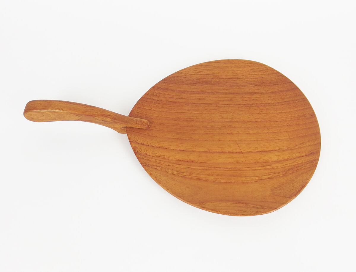 Scandinavian cheese plate in teak by Wiggers