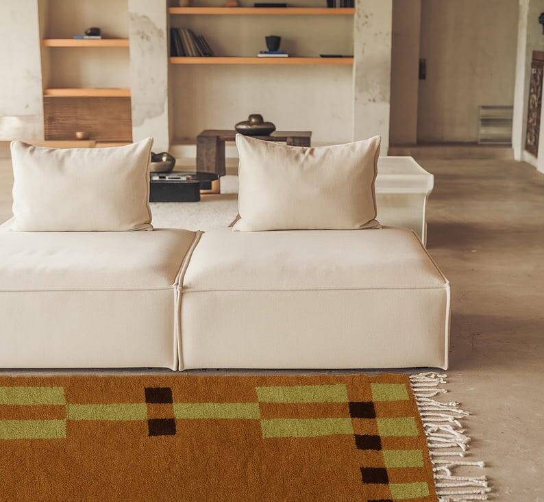 Handmade Moroccan Berber rug 150/250cm