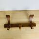 Bruno Paul art deco wall coat rack for Deutsche Werkstätte Hellerau