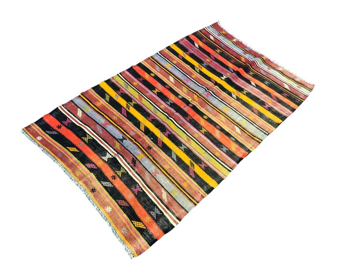 Vintage Anatolian Kilim Rug