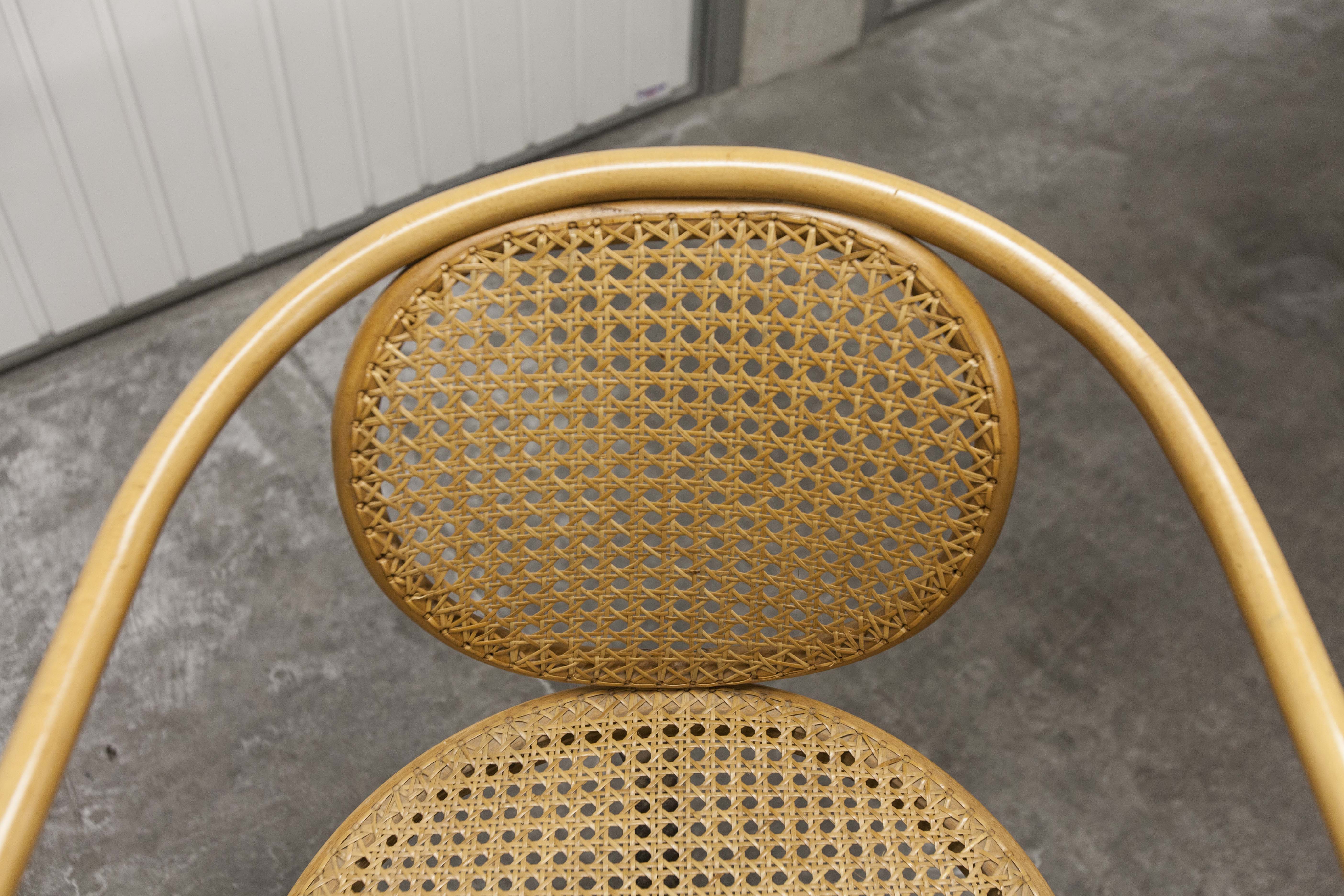 Thonet swivel armchair