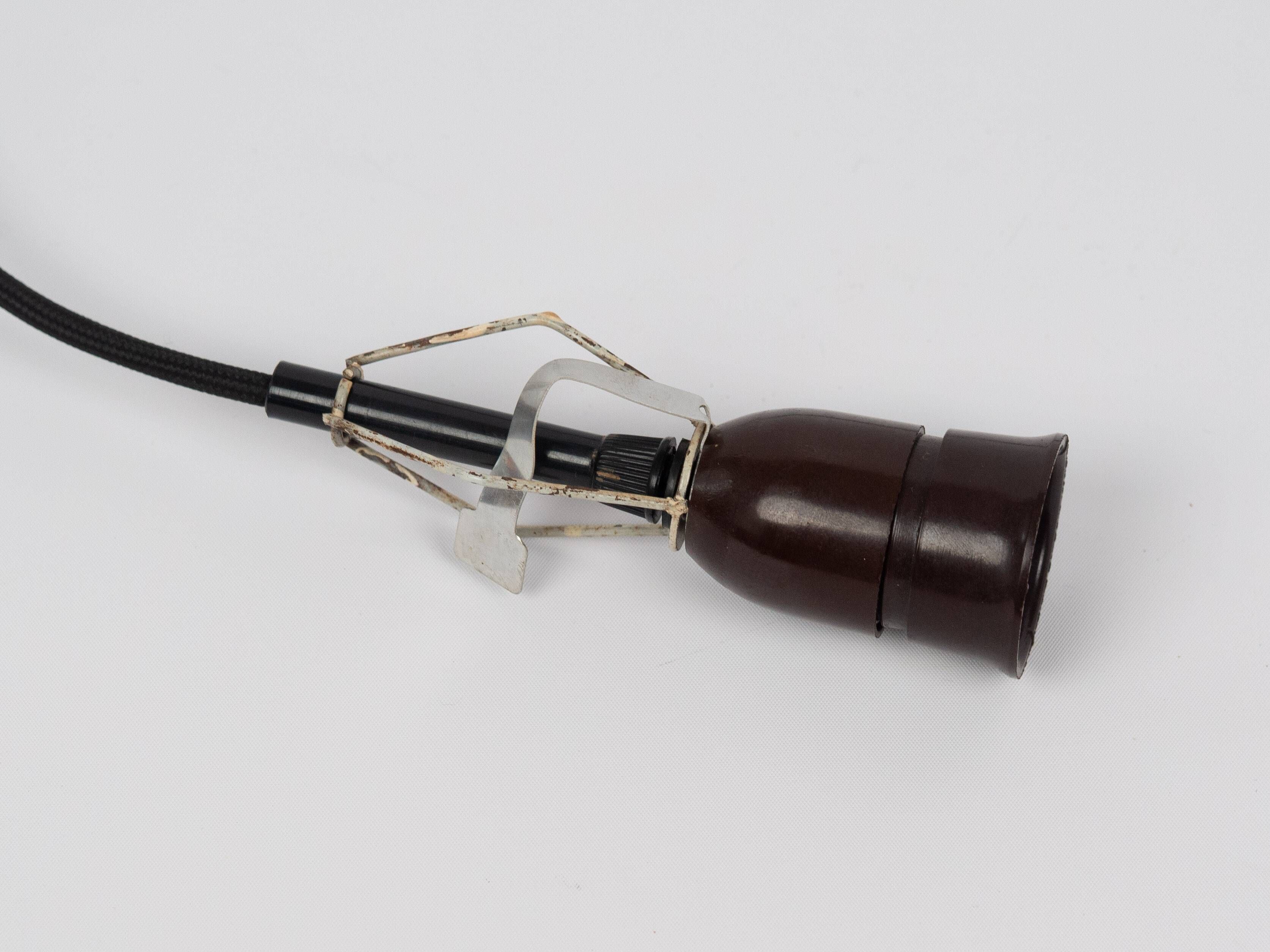 Suspension vintage danoise Pompei par Jo Hammerborg, Fog og Morup, 1963