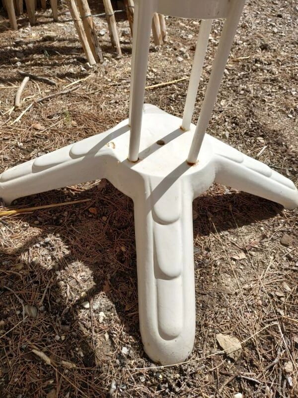 Vintage garden table round Deco