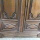 19th century walnut cabinet door
