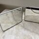 Miroir barbier triptyque vintage horizontal