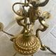 Lustre en bronze doré style Louis XVI