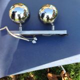 Chrome wall light 1970