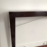 Console bois exotique et métal