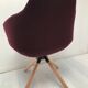 Cloth swivel chair