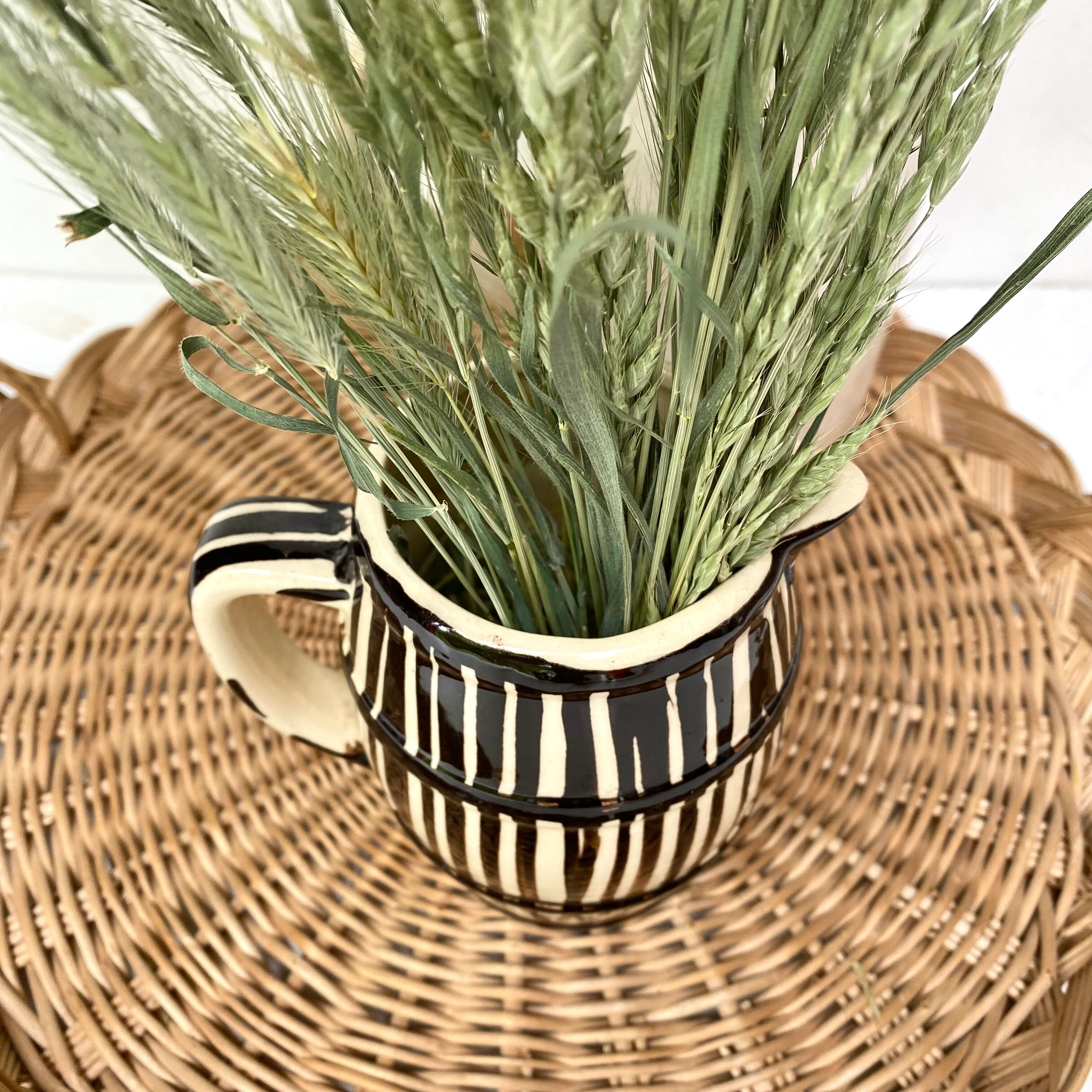 Vintage ceramic pitcher