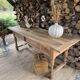 Work table or renovated antique draper's table