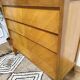 Scandinavian chest of drawers inclined drawers