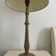 Two magnificent wooden bedside lamps