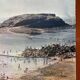 Original tourist poster "The Beaches of Brittany" Saint-Malo 62x100cm 1959