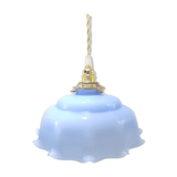 Blue opaline suspension