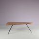 1950s Tree trunk coffee table in Aubock style from Austria