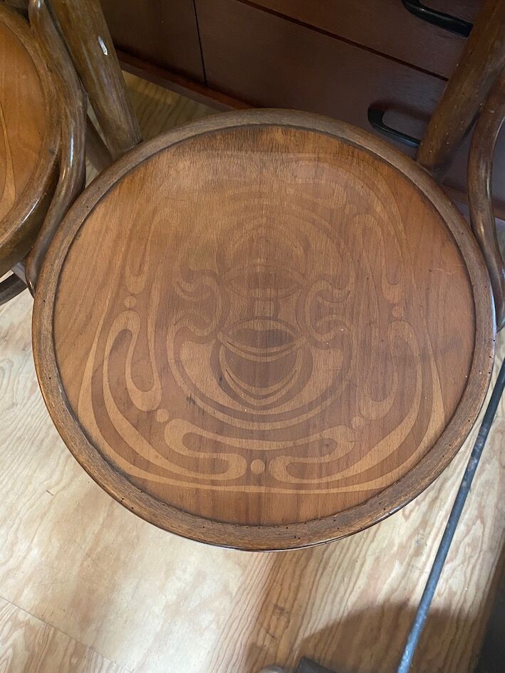 American bistro chairs 1940