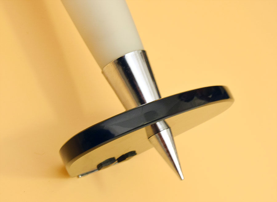 Set of two mid-century appliques in satin glass, crystal and chromed brass