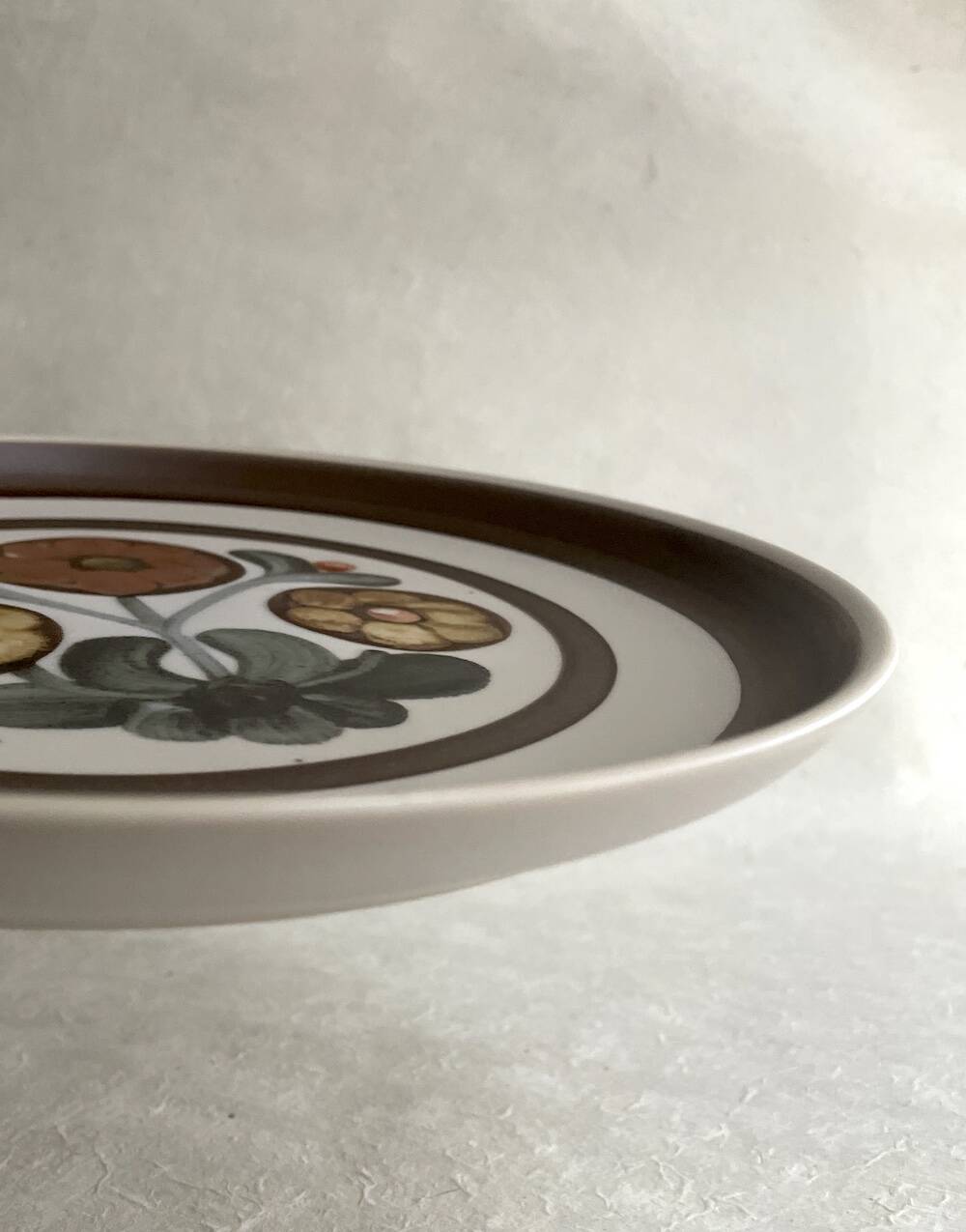 Lot de 7 assiettes plates Langley "Mayflower" – Fabriquées en Angleterre