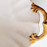 Grand plat ovale Lenox or 24 carats L42cm
