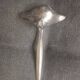 Louche / Vintage silver-plated ladle - Asymmetrical design