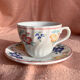 2 cups and saucers Churchill England model "Samba"