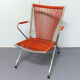 Fauteuil pliant scoubidou années 60