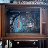 Vintage hifi tv cabinet bar