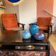Vintage Yngve Ekström armchairs, set