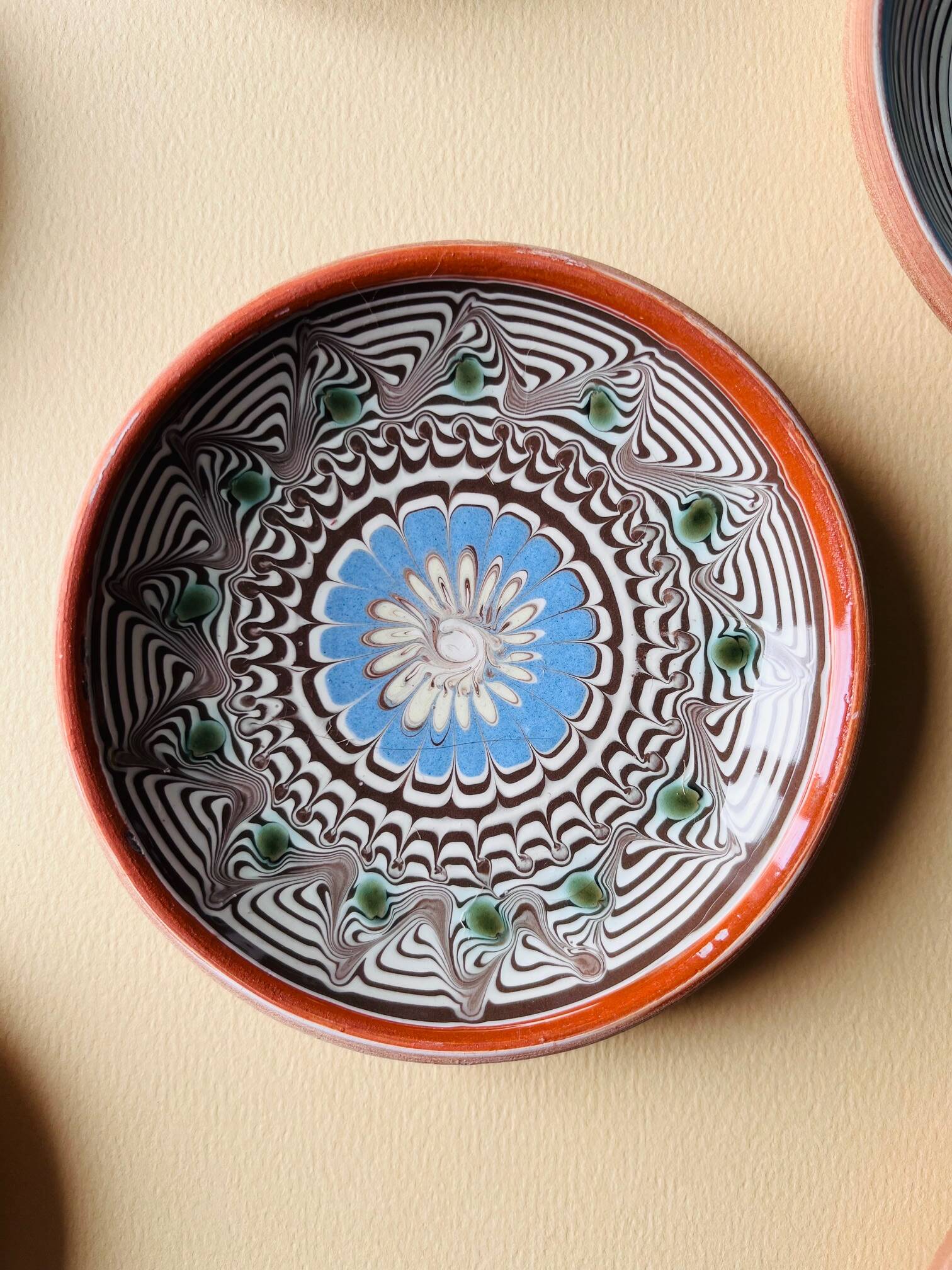 Ceramic bowl Romanian craftsmanship