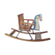 Wooden rocking horse