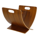 Danish magazine rack in teak by Jens Nielsen 1970