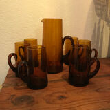 Vintage orangeade service