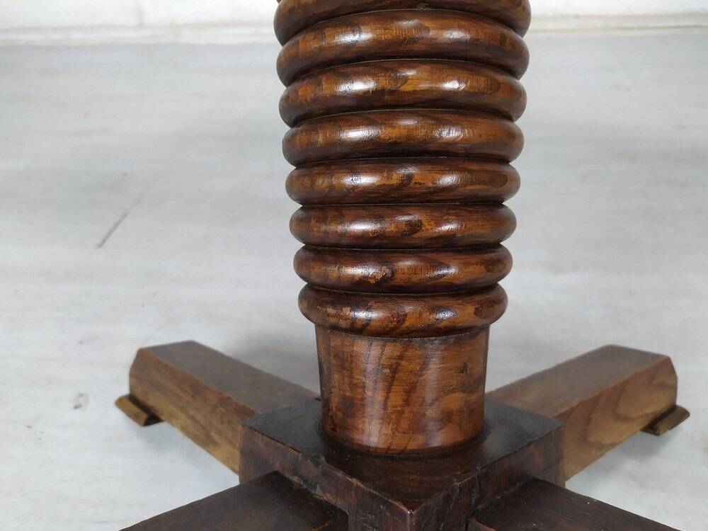 Brutalist bistro table