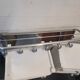 Aluminum wall coat rack with pivoting mirror from the 60s