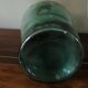 Viresa 2 L green glass demijohn carboy