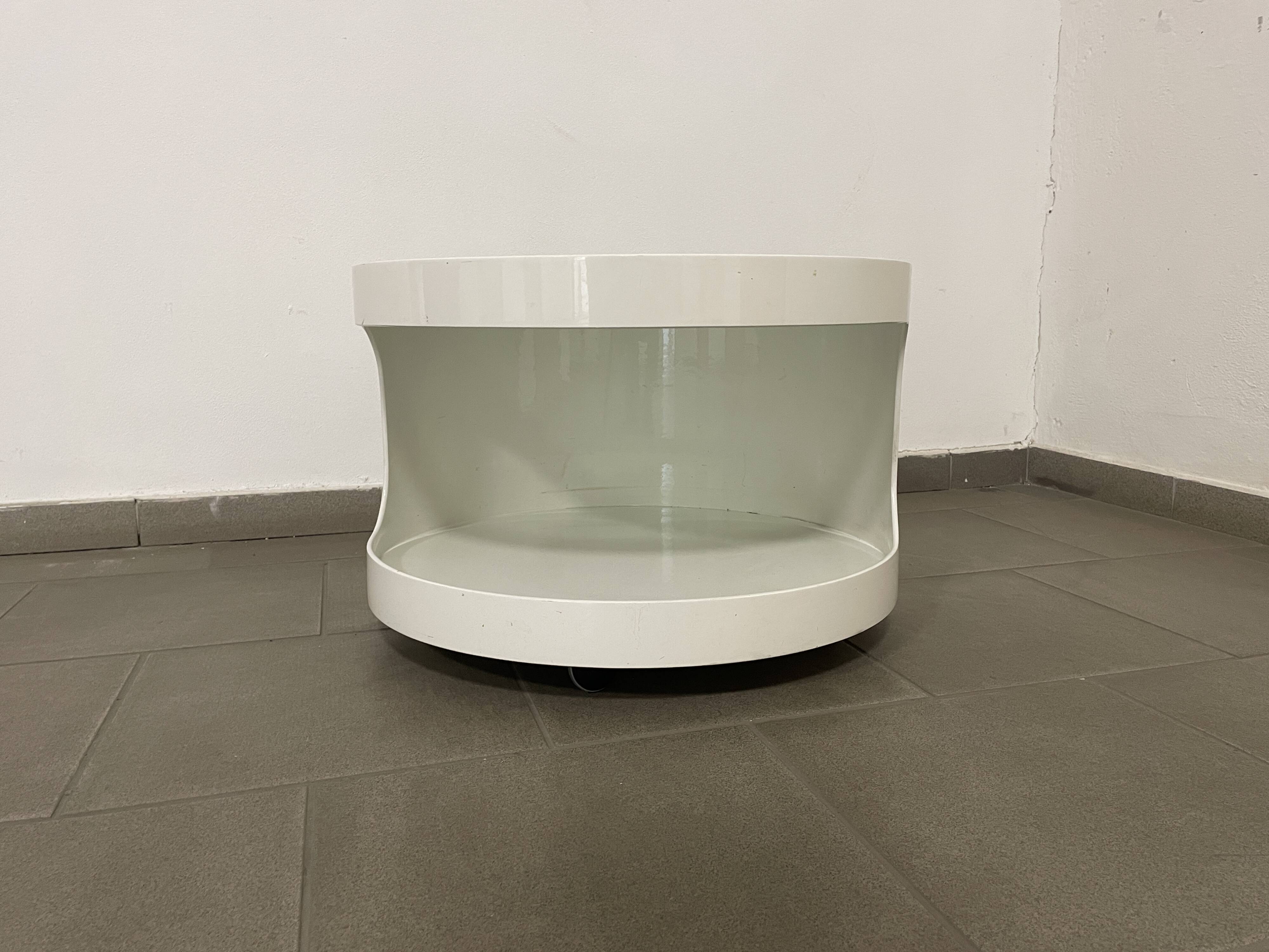 Space age coffee table