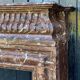 Louis XIV style fireplace in brown marble, 19th century