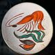 5 assiettes plates Vallauris