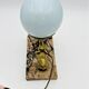 Art Deco ball and elephant lamp on marble base - 653001
