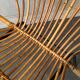 Rattan armchair 50s