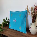 Coussin berbère Sabra Bleu