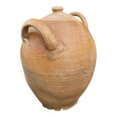 Small stoneware jar the terminal