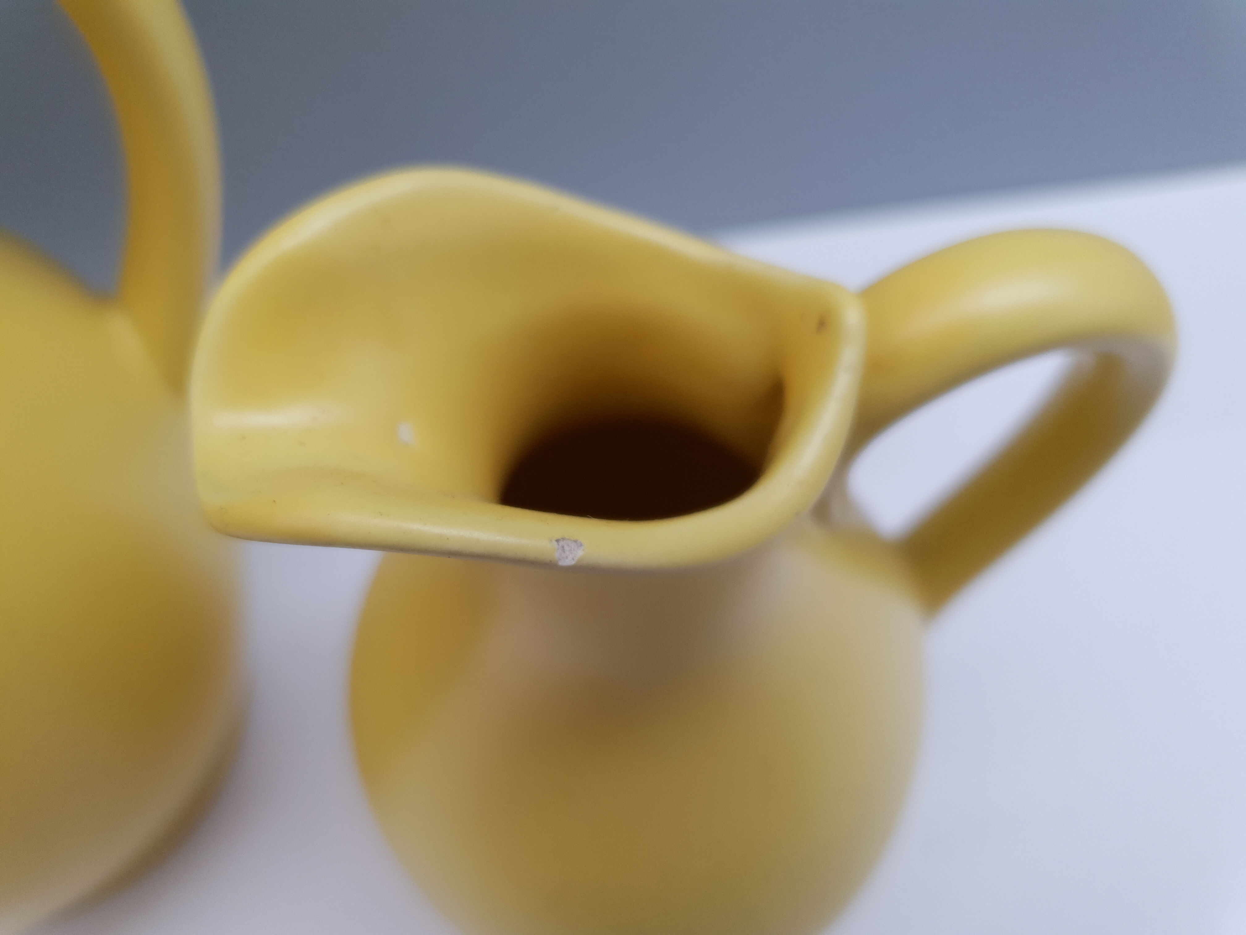 Two ancient ceramic pitchers St Clement