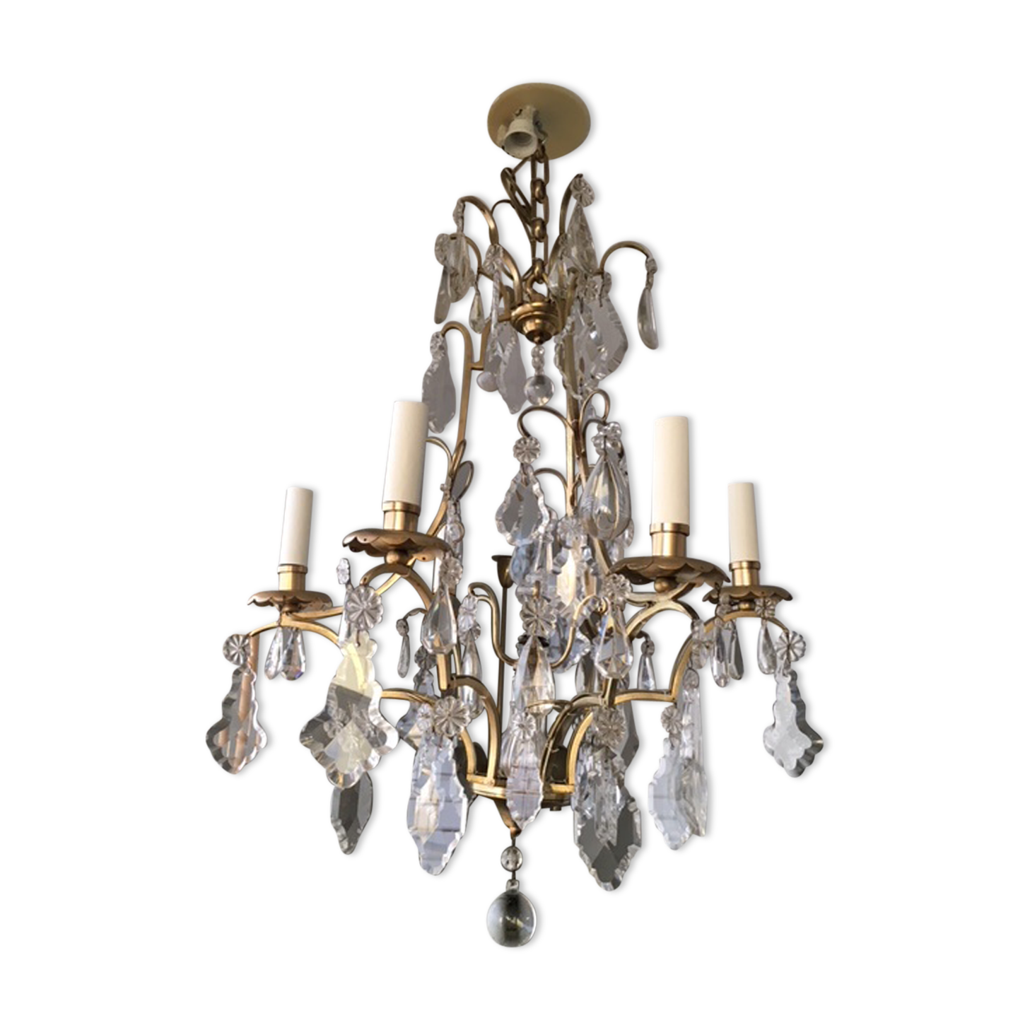 Louis XV crystal chandelier