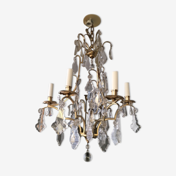 Louis XV crystal chandelier