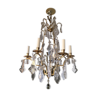 Louis XV crystal chandelier
