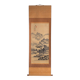 Kakejiku, ancient Japanese landscape in ink on paper – Japan, around 1900.