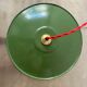 2 industrial suspensions in green enamelled sheet