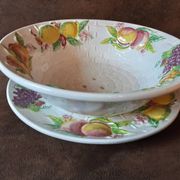 Drainer and its slippery-style plate